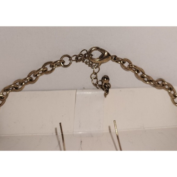 MixIt Necklace Earrings Box Set Retro Jewelry Statement Mix It Lemon Yellow Gold - Picture 11 of 15